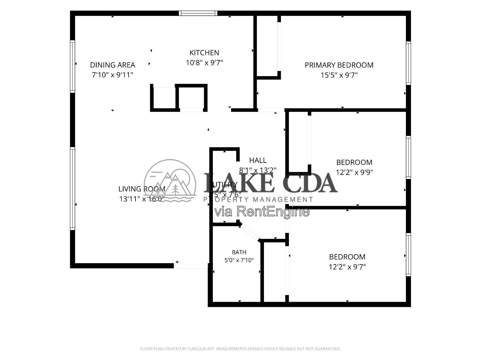 3 Bedroom, 1 Bathroom - Prime Coeur d'Alene Location - 1000 Sq. Ft. property image